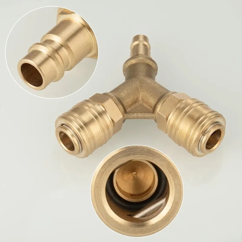 Upgraded Compressed Air Distri - Compression Fitting Brass avis et prix