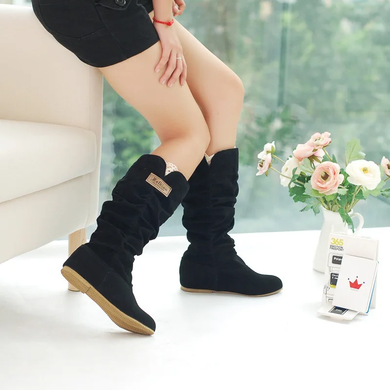 2026 New Mid-tube Snow Boots H - Pipe Bending Spring avis et prix