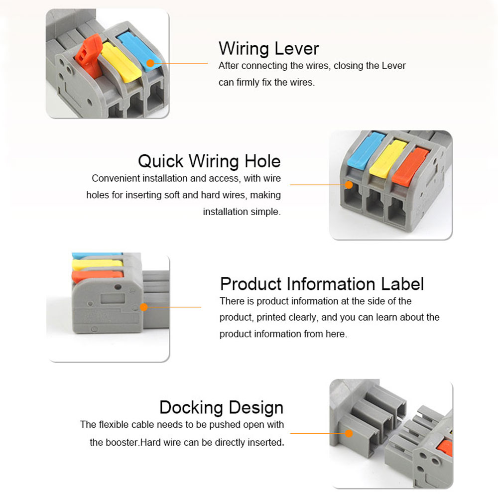 5Pcs DF-2604D Mini Docking Qui - Push Fit Connector avis et prix