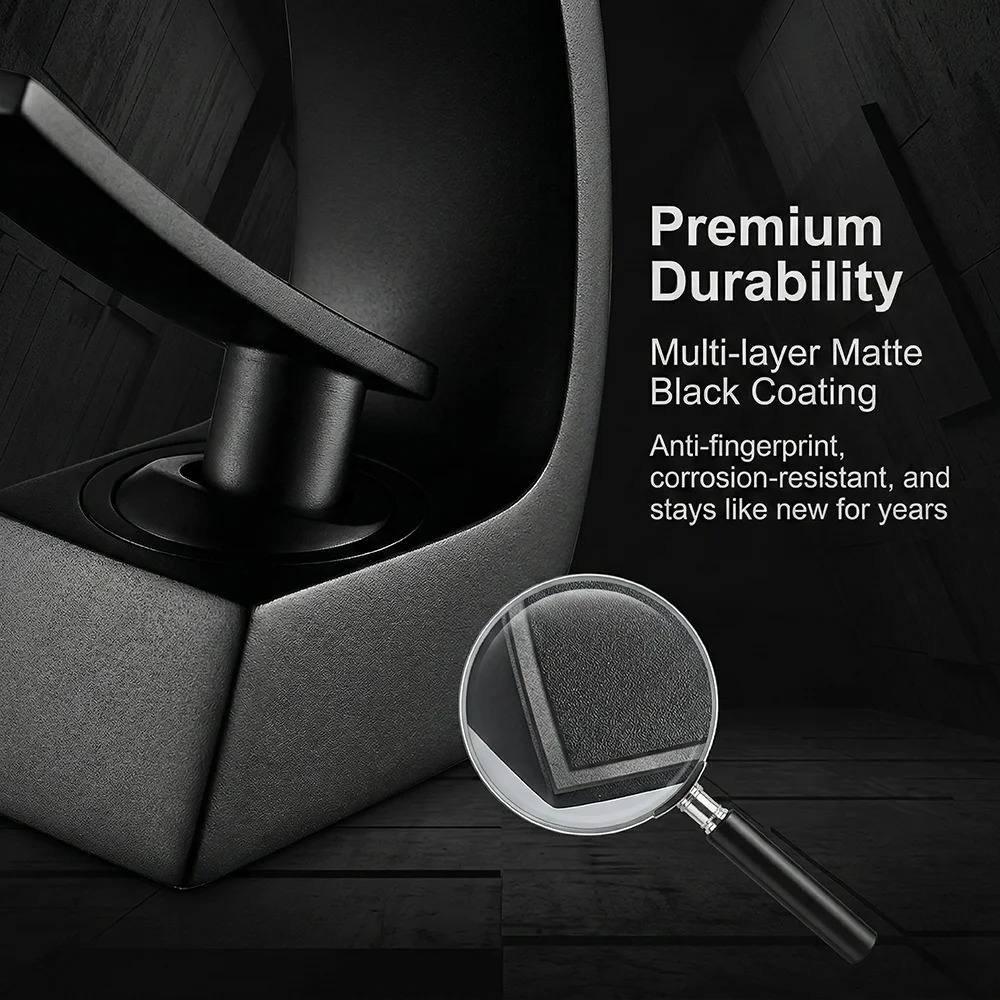 Matte Black Bathroom Faucet, A - Silicone Tap Washer avis et prix
