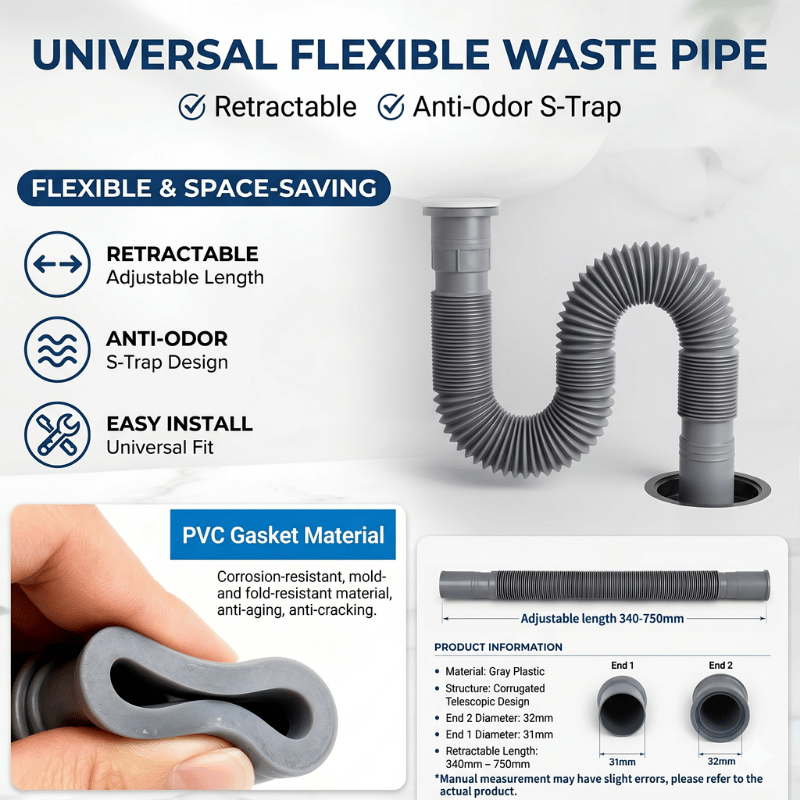 Universal Flexible Expandable  - Flexible Hose Braided avis et prix