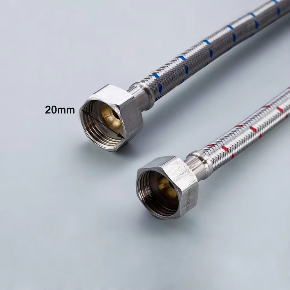 G1/2 G3/8 G9/16 50cm 1 pair St - Flexible Hose Braided avis et prix