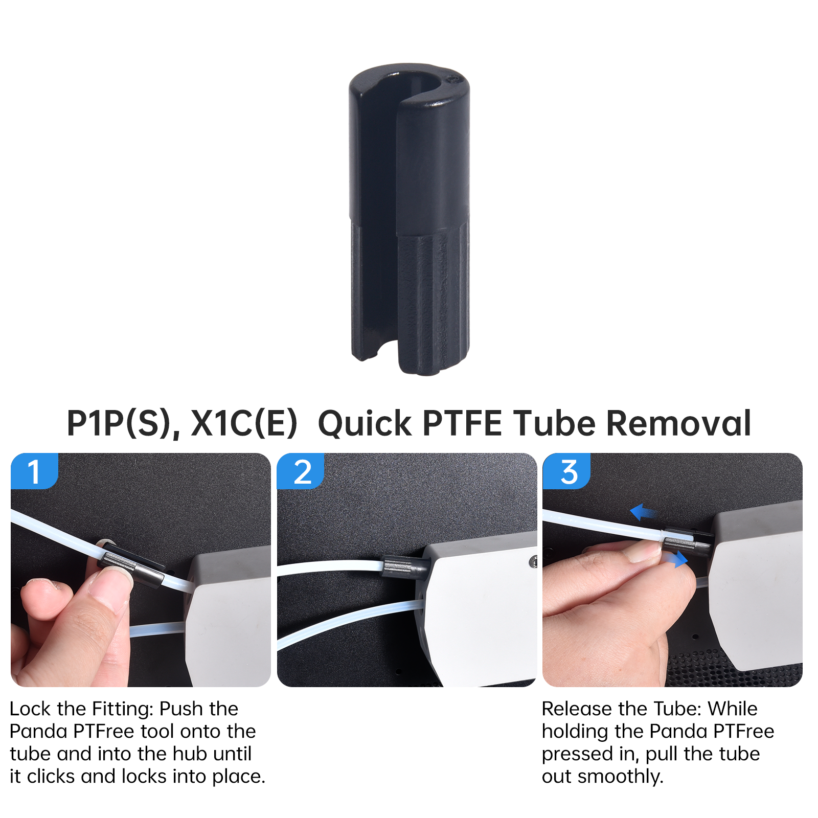BIQU Panda PTFree Remove PTFE  - Ptfe Tape Thread avis et prix