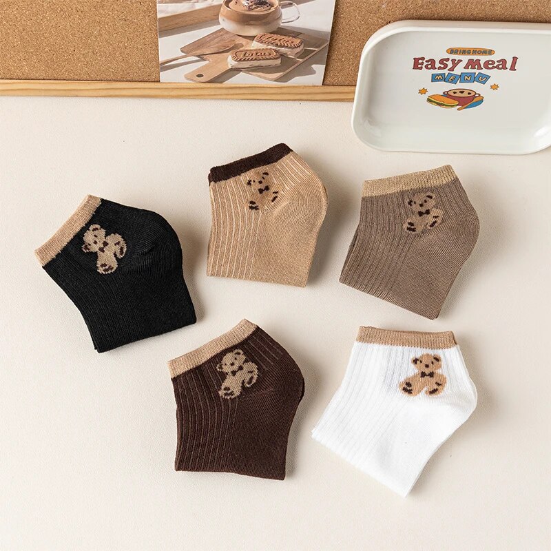 5 Pairs of Cute Teddy Bear WOM - Pipe Bending Spring avis et prix