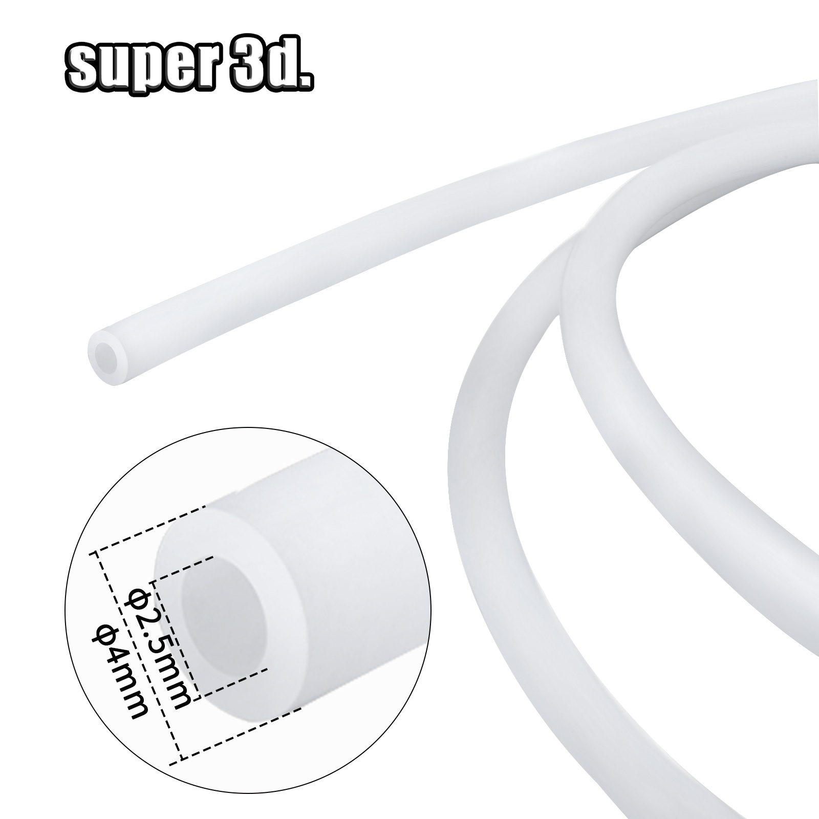 1/2/50M Bambu Lab PTFE Tube ID - Ptfe Tape Thread avis et prix