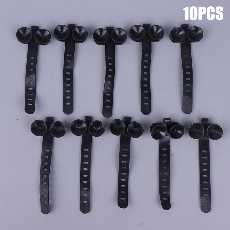 10Pcs/set Fish Tank Tie Suctio - Plastic Pipe Clip avis et prix