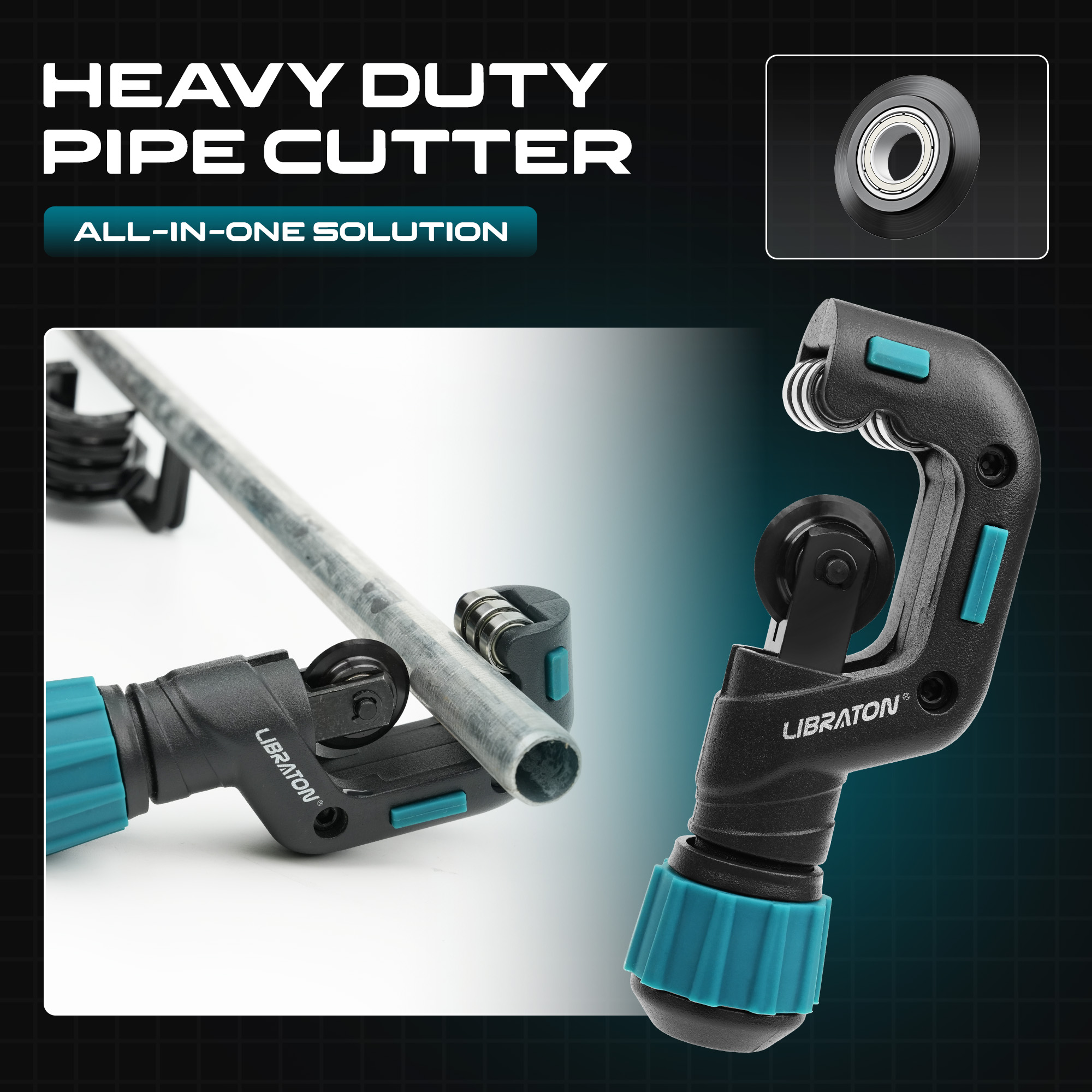 LIBRATON Pipe Cutter With Blad - Pipe Cutter Ratchet avis et prix