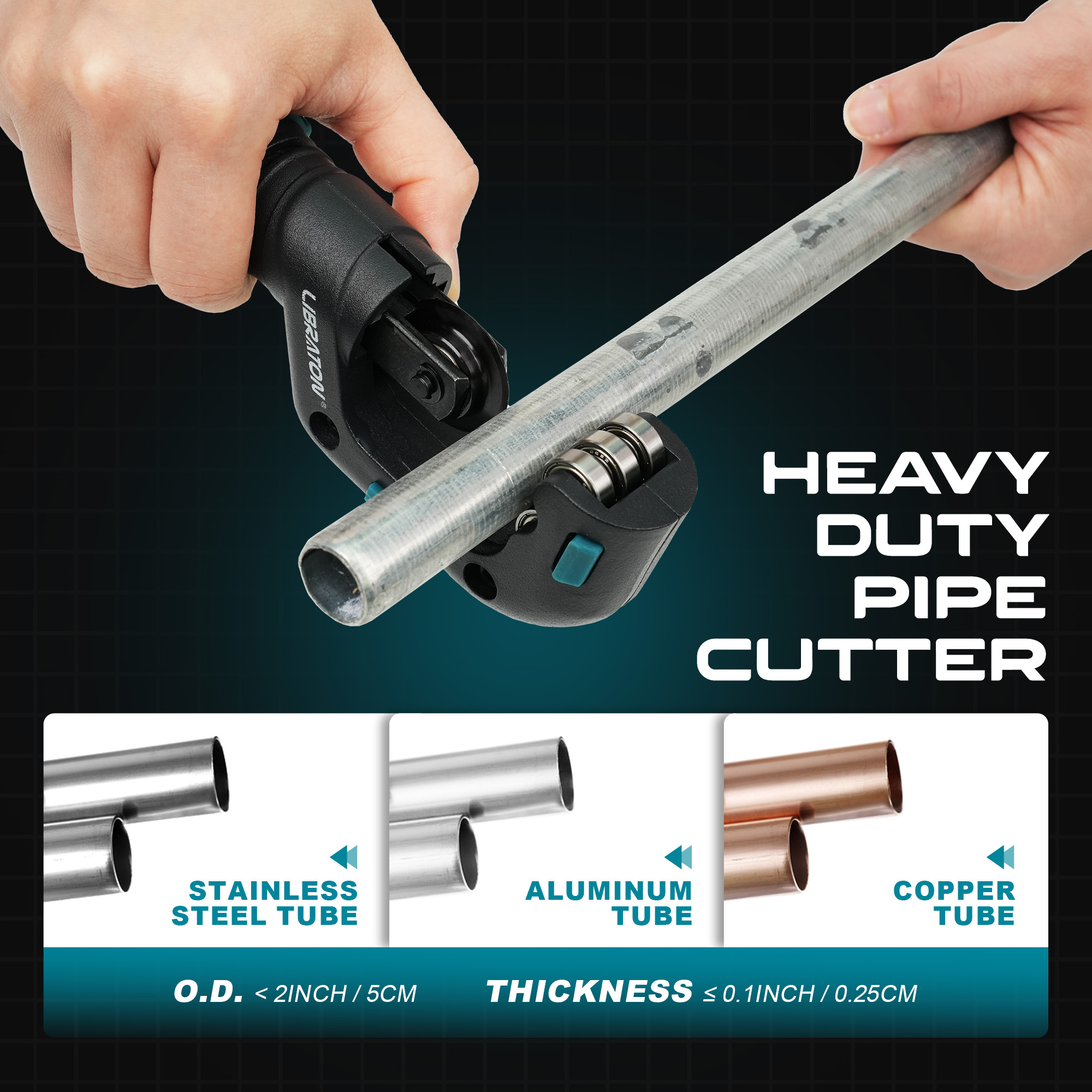 LIBRATON Pipe Cutter With Blad - Pipe Cutter Ratchet avis et prix