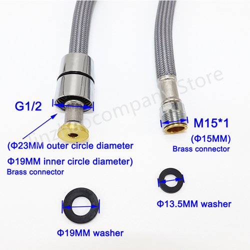 50cm/60cm/85cm/150cm/180cm/300 - Flexible Hose Braided avis et prix