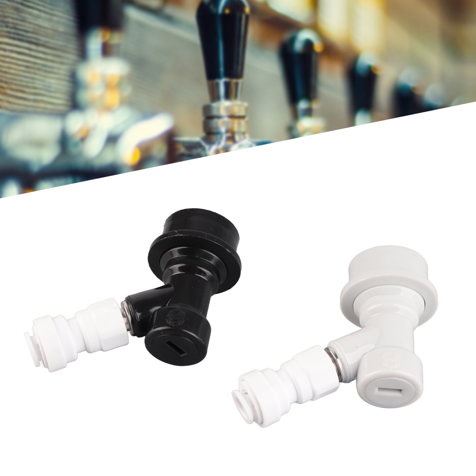 2Pcs Home Brewing Ball Lock Ke - Push Fit Connector avis et prix