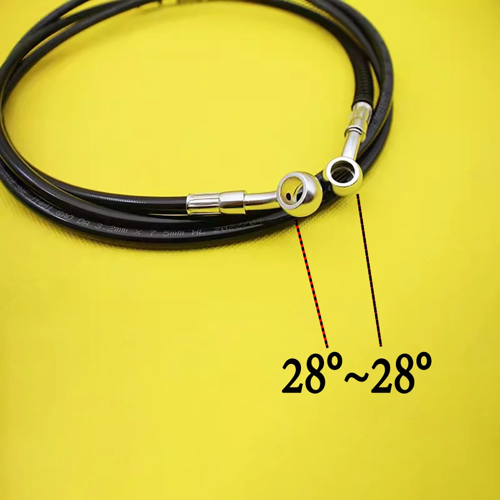 10cm~500cm Motorcycle Brake Cl - Flexible Hose Braided avis et prix
