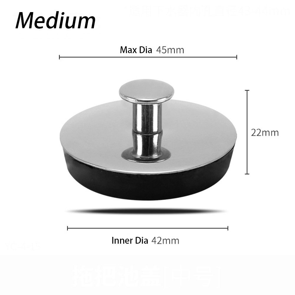 1Pcs Stainless Steel Bath Plug - Drain Pipe Clip avis et prix