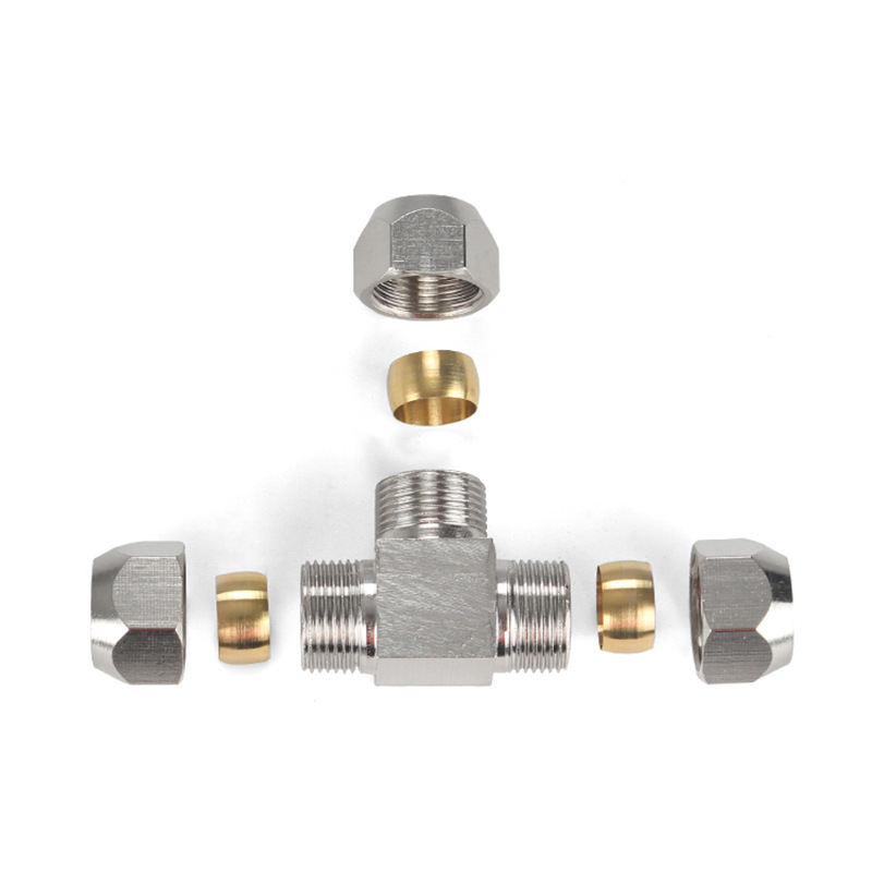 1PCS Pneumatic Fittings Brass  - Compression Fitting Brass avis et prix