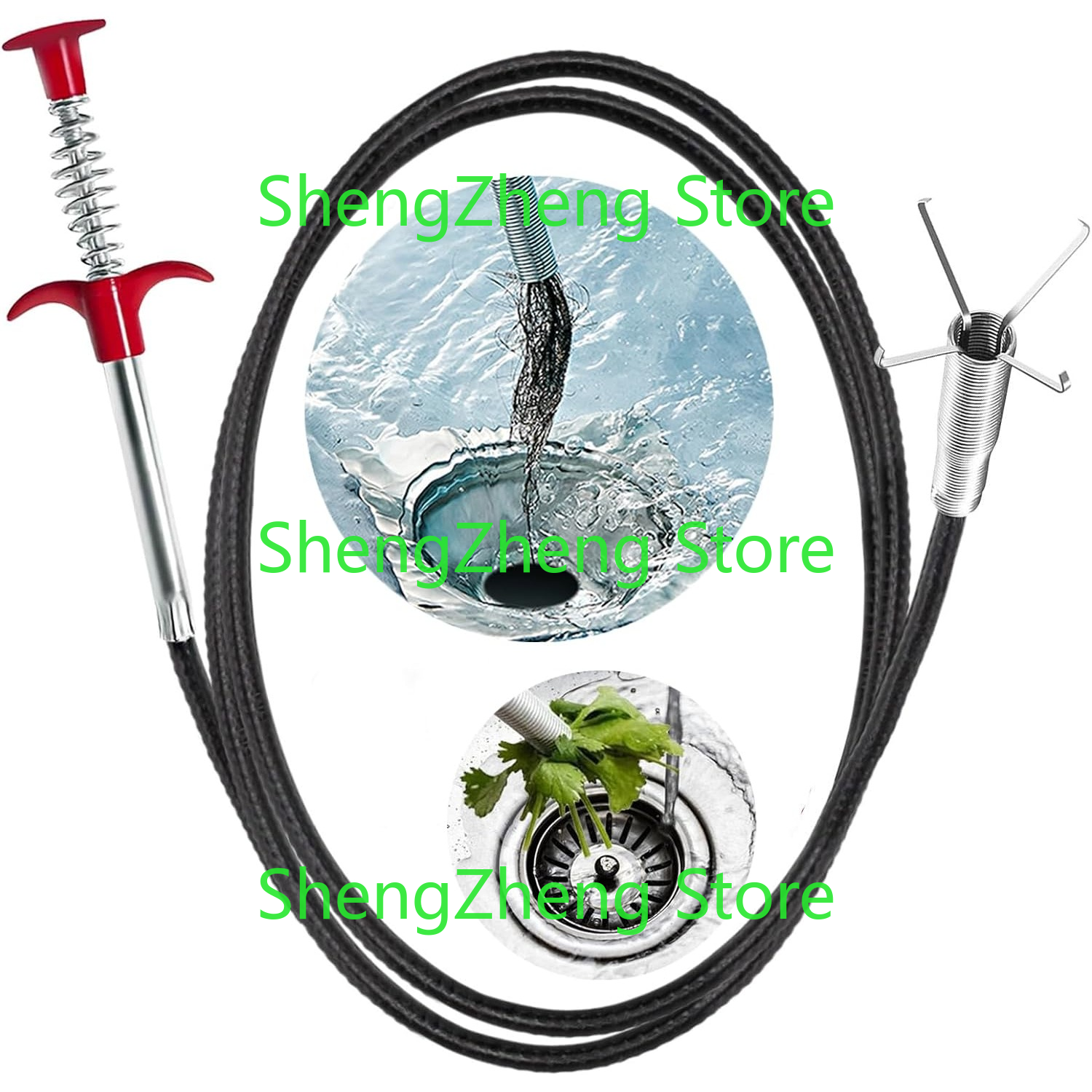 1Pcs Drain Snake Hair Drain Cl - Drain Snake Flexible avis et prix