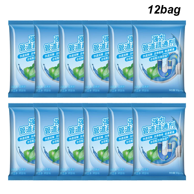 12bags Household drain cleaner - Pipe Freeze Spray avis et prix