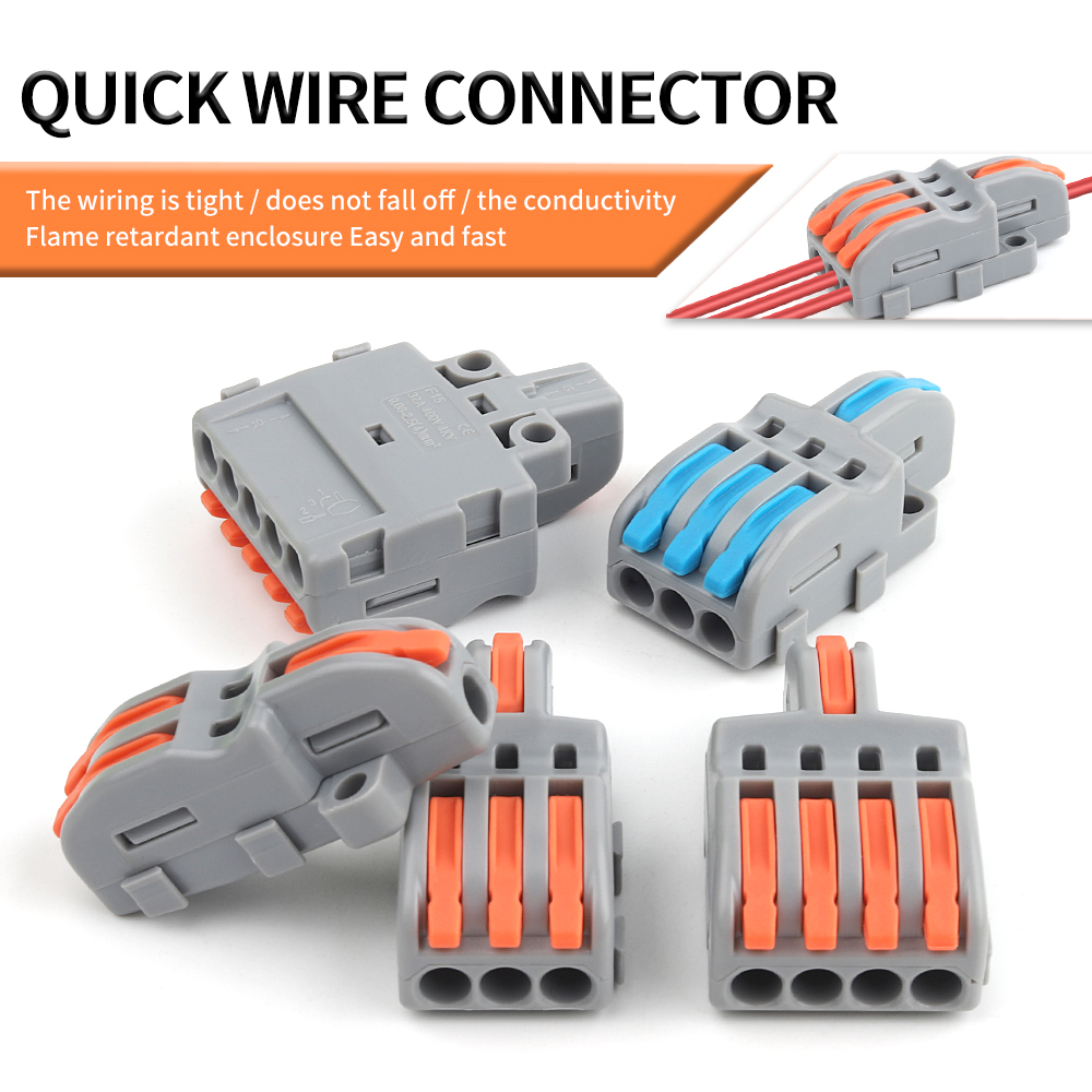 10/100PCS Electrical Cable Con - Push Fit Connector avis et prix