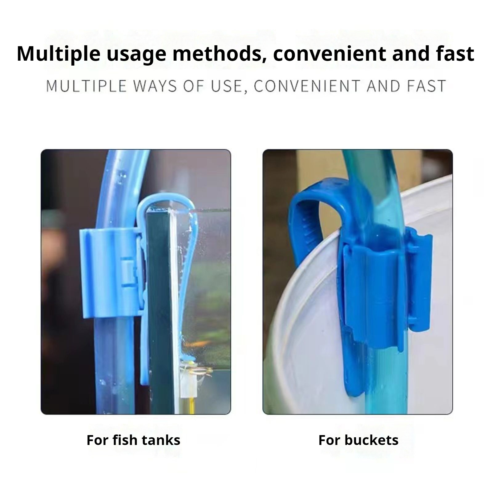Aquarium Tube Holder Clip Fish - Plastic Pipe Clip avis et prix
