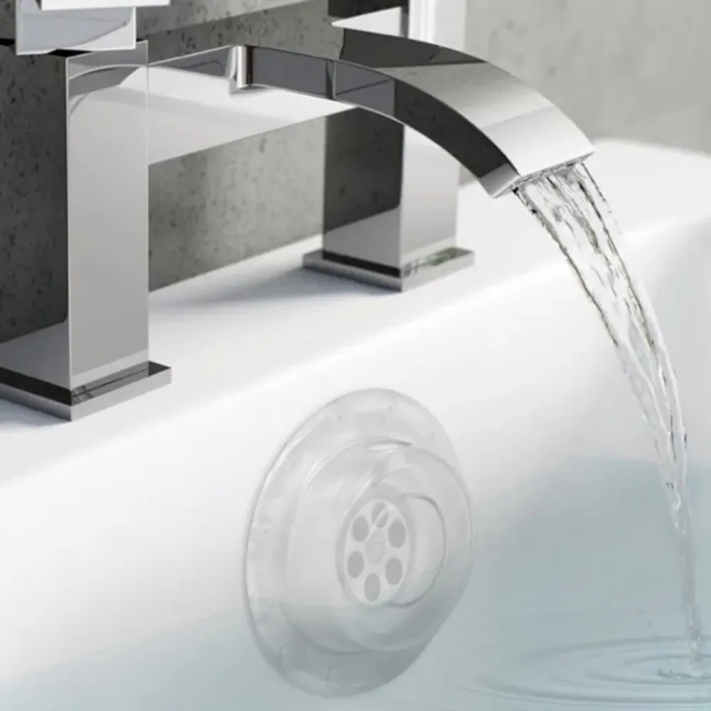PVC Bath Overflow Drain Cover  - Drain Pipe Clip avis et prix