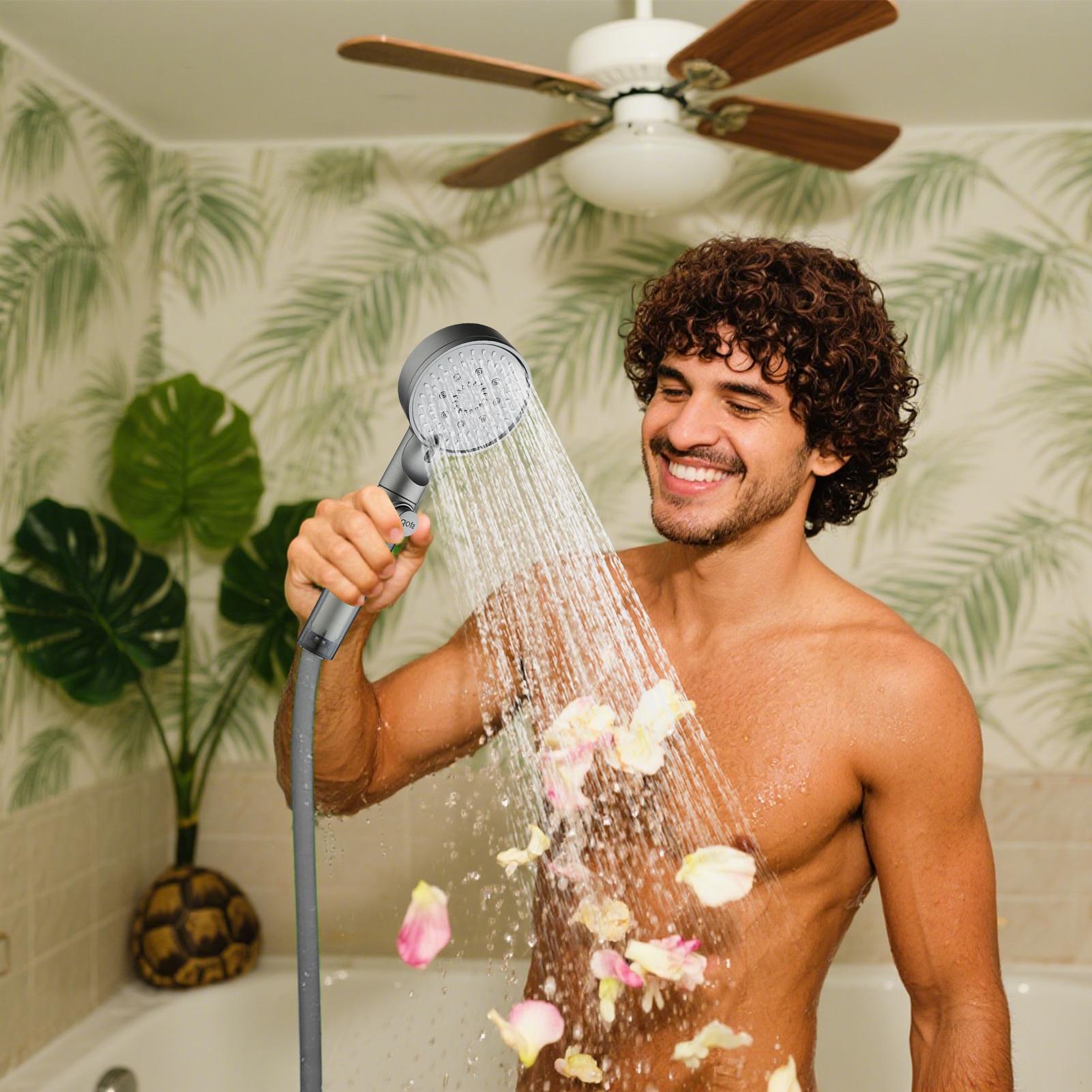 New Shower Head 5 Modes Filter - Silicone Tap Washer avis et prix