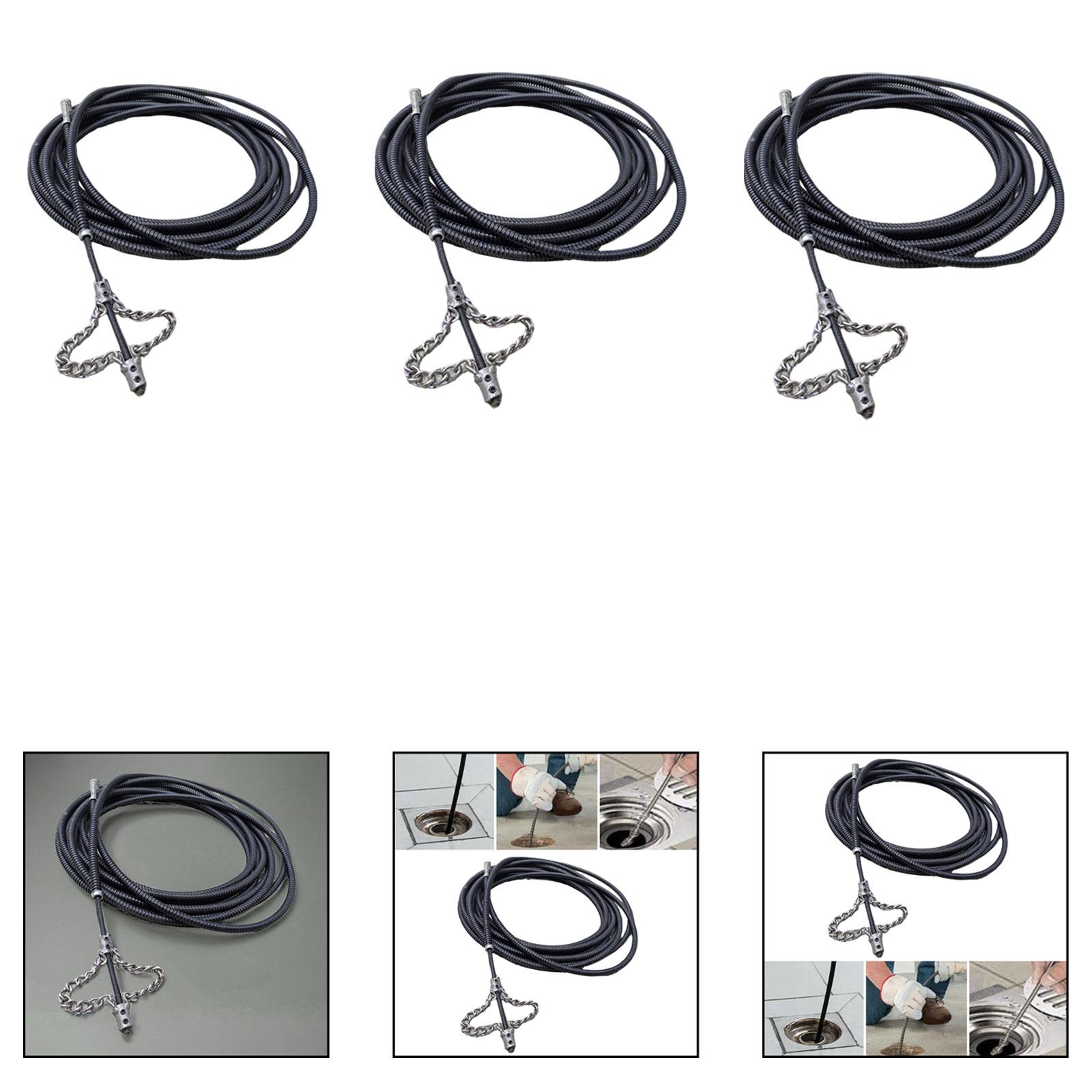 Plumbing Snake Metal Drain Cle - Drain Snake Flexible avis et prix