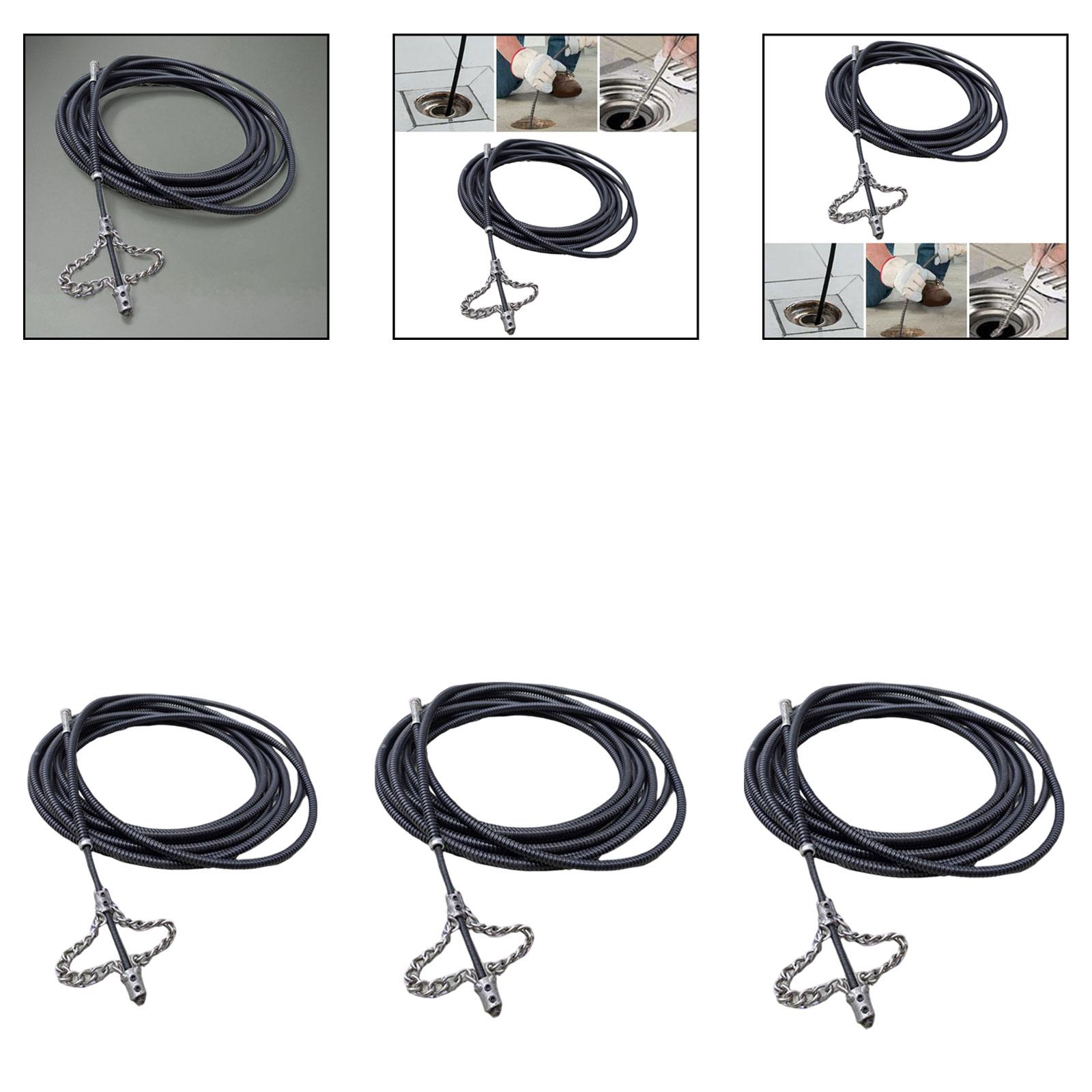 Plumbing Snake Metal Drain Cle - Drain Snake Flexible avis et prix