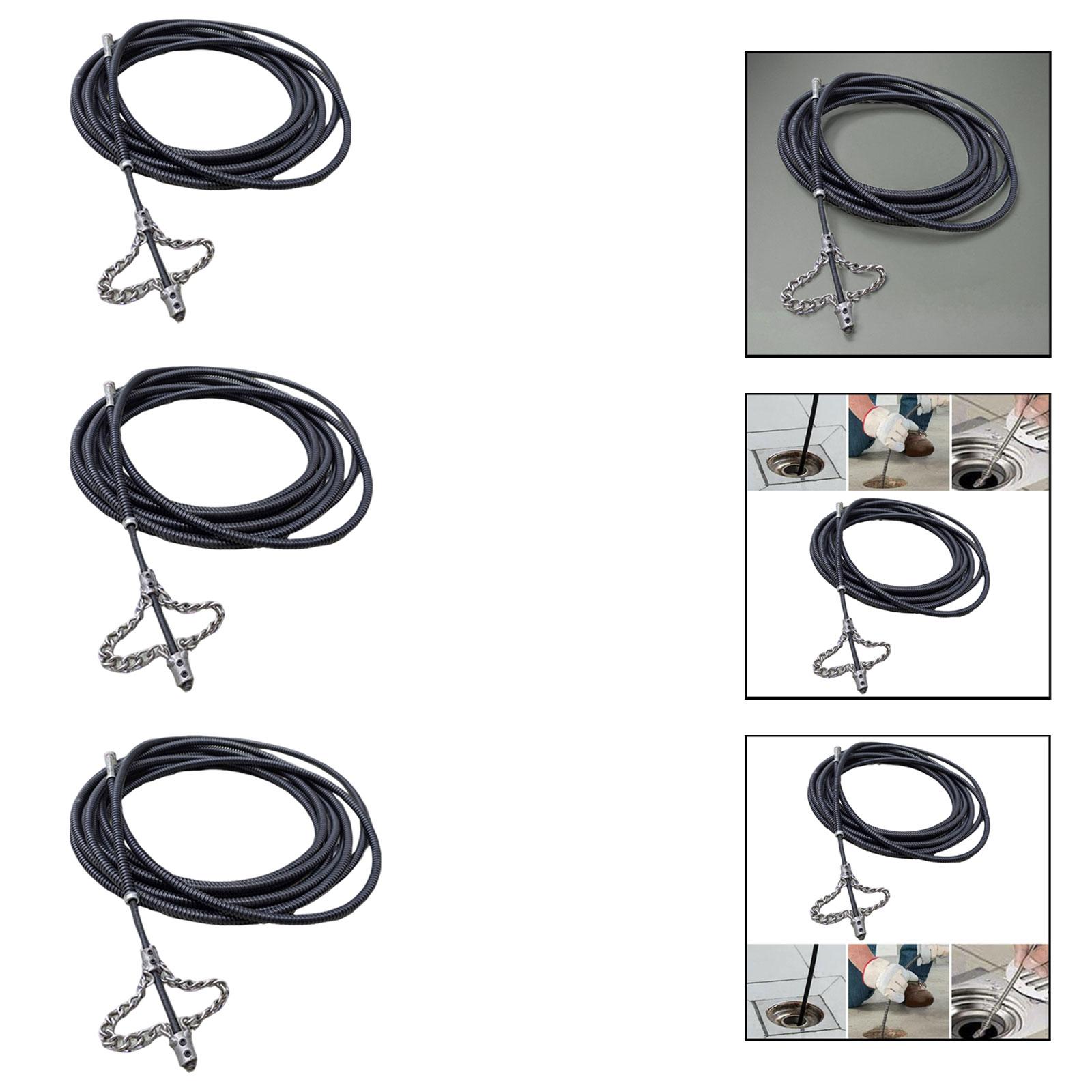 Plumbing Snake Metal Drain Cle - Drain Snake Flexible avis et prix