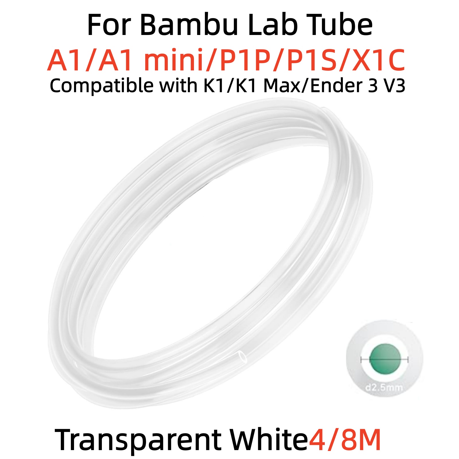For Bambu Lab Ptfe Tube P1P AM - Ptfe Tape Thread avis et prix