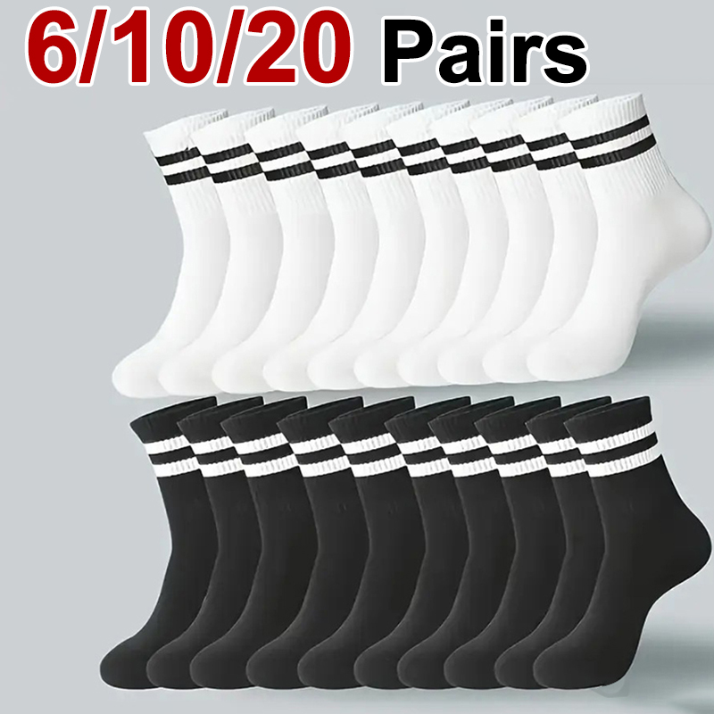 6/10/20 Pairs Men Women Stripe - Pipe Bending Spring avis et prix