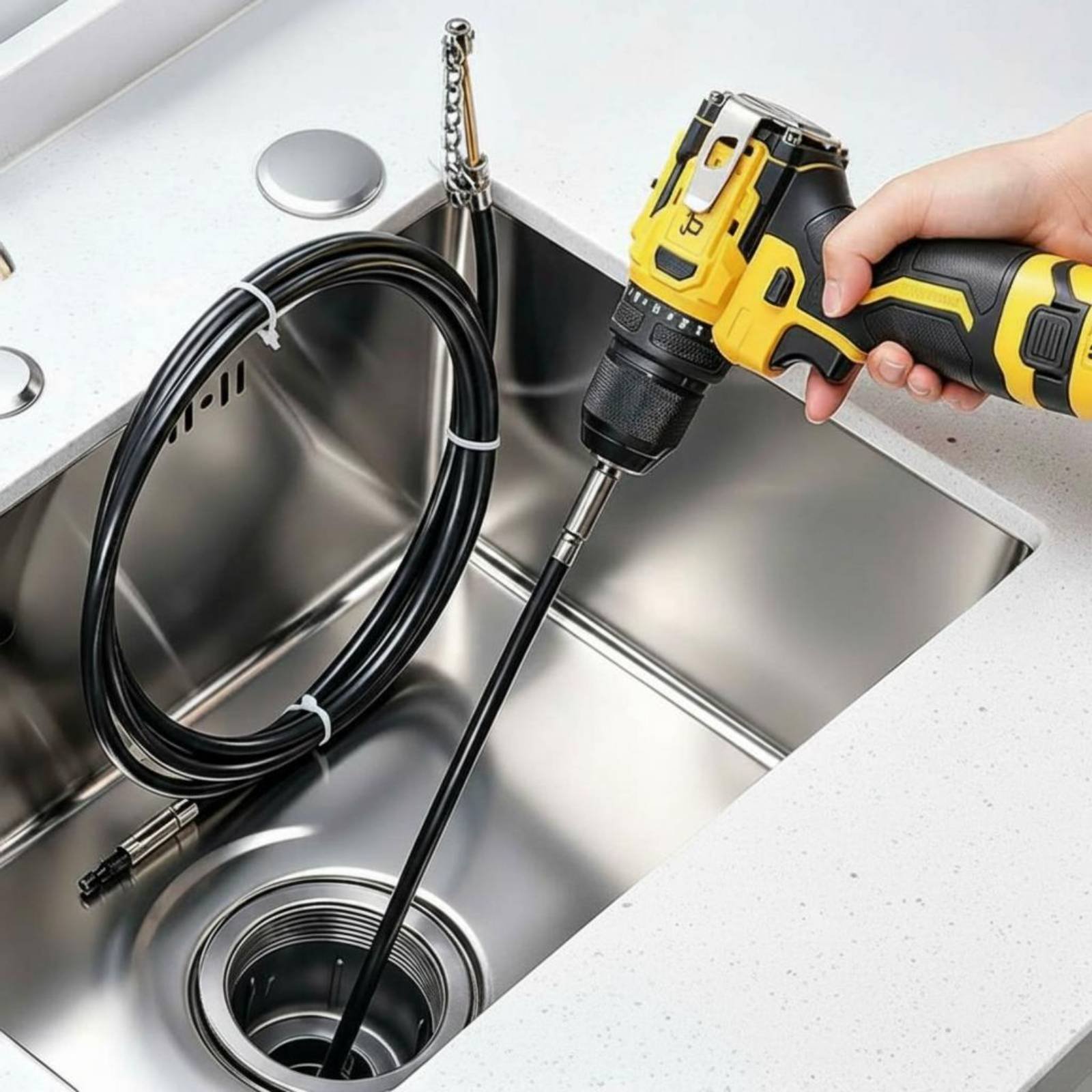 Chain Drain Snake Multi-Purpos - Drain Snake Flexible avis et prix