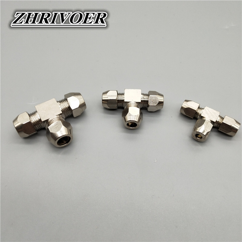 1Pcs Pneumatic Fittings Brass  - Compression Fitting Brass avis et prix