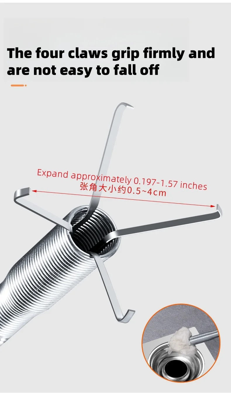 Flexible Spring Snake Drain Pi - Drain Snake Flexible avis et prix