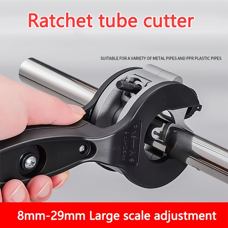 Heavy-duty ratchet pipe cutter - Pipe Cutter Ratchet avis et prix